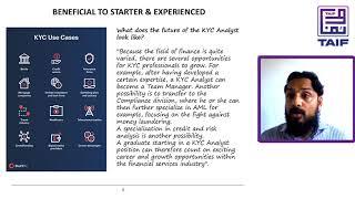 Know Your Customer KYC | Course Introductory Webinar