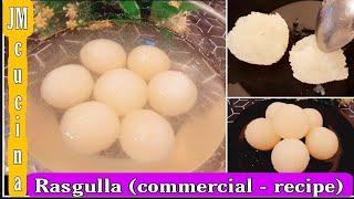 Rasgulla Recipe | commercial rasgulla recipe | chenna rasgulla | JM Cucina