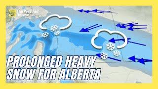 Multiday snow storm hits southern Alberta