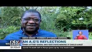 Former Attorney General, Amos Wako shares memories of Charles Njonjo