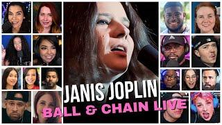 Janis Joplin - Ball And Chain (LIVE Monterey Pop) Reaction Compilation