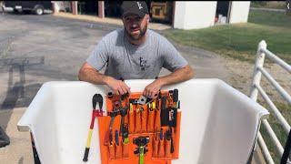 Travel Friendly Tool Apron Demo/Review
