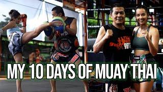 My 10 day Muay Thai training in Thailand | Vlog