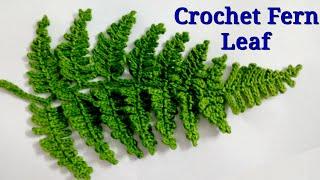 Crochet Fern  Leaf