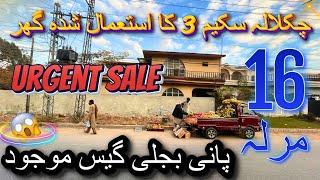 16 marla house sale in chaklala scheem 3 rawalpindi