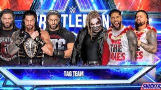 Triple Roman Reigns Vs Jimmy Uso Jey uso & The feind Bray Wyatt WWE 2K24 #redflowfar