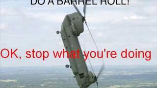 Barrel roll on Google Flipping Effect