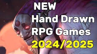 The Top 26 New Hand-Drawn RPG Games to Play in 2024/2025!