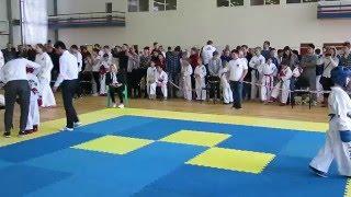 Taekwondo ITF Коровин Максим (Торнадо) - Нуруллин Тимур (МШТ) финал кубок Москвы