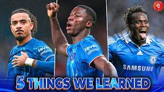 CAICEDO is our NEW ESSIEN! Maresca’s INVERTED FB PROBLEM || 5 Things Learned Man Utd 1-1 Chelsea