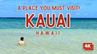 4K Kauai, Hawaii -Bucket List Things To Do: Snorkeling, Kayaking, Tubing, Helicopter Tours and MORE!