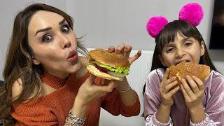 Burger King - Whopper (Challenge) Meydan Okuması | Evde Daha Hesaplı Whopper Tarifi