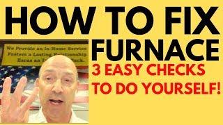 HOW TO FIX FURNACE NO HEAT \\ Three Easy Checks You Can Do Yourself with One Hour Heating in Olathe