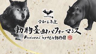 令和6年度動物墨画パフォーマンス Produced by 旭山動物園