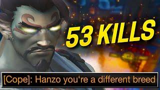 The #1 HIGHEST ACCURACY Hanzo dominates on Kings Row