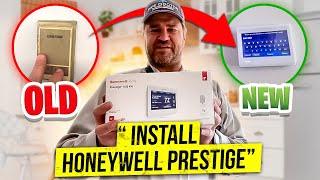 How to Install Honeywell Prestige IAQ EIM with Thermostat to Zone Valves on a Boiler