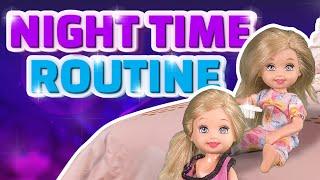 Barbie - The Twins Night Time Routine | Ep.138