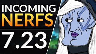 Meta Predictions! WINNERS and LOSERS of Patch 7.23?!  - Buffs and NERFS Incoming! | Dota 2 Guide