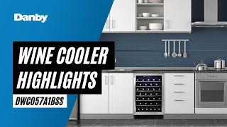 Danby 60 Bottle Wine Cooler Highlight Video - DWC057A1BSS