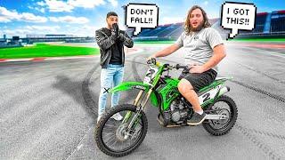 Letting Stranger Ride My 2 Stroke Dirt Bike ! | Braap Vlogs