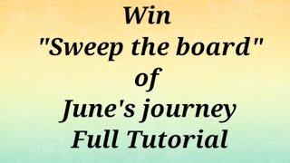 June's Journey Sweep the board, tips and tricks, How to win easily