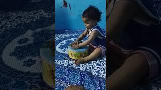 Adrash Gaur, Bachpan ke khel#youtubeshorts #cutebaby