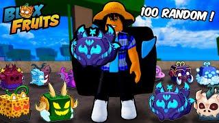 100 RANDOM CHALLENGE POUR AVOIR LES NOUVEAUX FRUITS MYTHIC DE BLOX FRUITS !