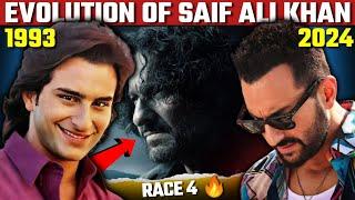 Evolution of Saif Ali Khan (1993-2024) • From "Parampara" to "Race 4" | Nawab of Bollywood ️