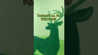 From old socks to majestic Stag… #art#nature #painting #mural #project #renovation #dewallsforge