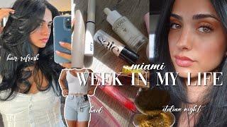 a week in my life in miami  vacation prep, sephora faves, italian night, haul