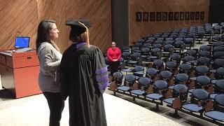 Emory School of Law Commencement Hooding Demonstration