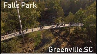 Falls Park Greenville,SC (Short Drone Footage)