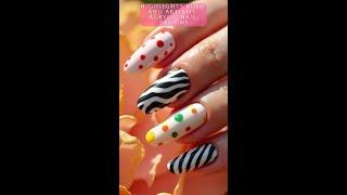  Easy Nail Design Ideas -  Bold And Artistic Acrylic Nail Art Designs   #naildesign #easynailart