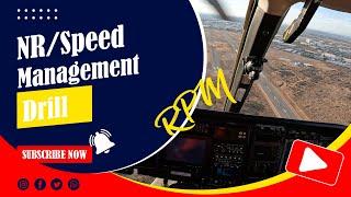 #185 - NR/Speed Management Drill: Throttle Idle, Quickstop to climb,  nose over make spot