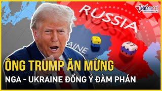 Ông Trump ăn mừng Nga - Ukraine đồng ý đàm phán, ông Zelensky đợi ngày kí thoả thuận?