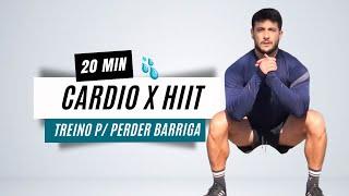 TREINO HIIT 20 MIN para perder a barriga rápido ( sem equipamentos, sem repetições )