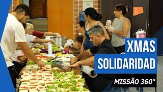 Voluntários dedicam sábado para distribuir alimento em Buenos Aires