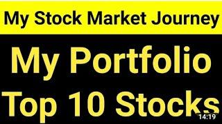 Invest in Bharat | My Stock Market Journey !!My Top 10 Portfolio Stocks | High CAGR Multibag Stocks