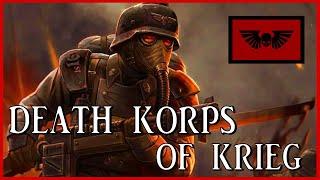 DEATH KORPS OF KRIEG - Fatalist Siege Masters | Warhammer 40k Lore