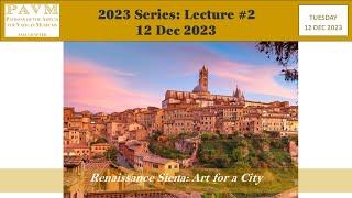 Renaissance Siena: Art for a City by Fabrizio Nevola