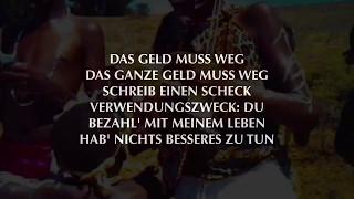 MARTERIA - Das Geld muss weg (Official HQ Lyrics)