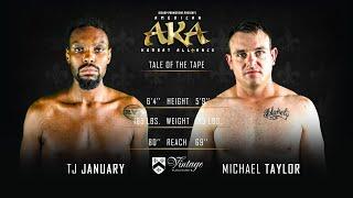 AKA 37 Bout 4 Michael Taylor vs TJ January