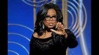 Oprah’s moving speech to women dominates the 2018 Golden Globe Awards