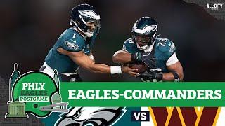 PART 2 - Philadelphia Eagles-Washington Commanders Postgame Show: Saquon Barkley leads comeback W