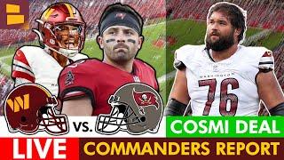 Commanders Report LIVE: Sam Cosmi Gets Extended + Which Players Will Exceed Expectations This Year?