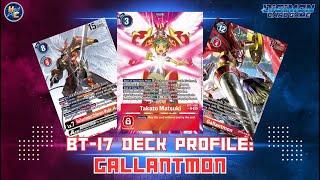 BIOMERGE! BT-17 Gallantmon Deck Profile ft. Sonny!