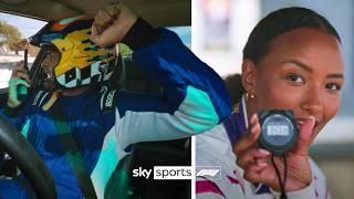 Karun takes on Naomi in CLASSIC Audi time trial ⏱