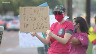 No changes made as Cy-Fair ISD teachers protest outside district meeting