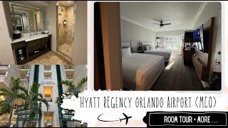 Hyatt Regency Orlando Airport (MCO) - FULL Room Tour and Review