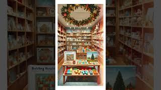 Magical Christmas Shop: A Wonderland of Festive Toys and Decorations #@niceforme